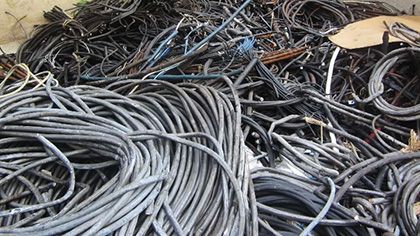 Демонтаж кабеля