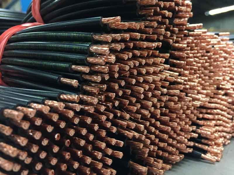 Прием медного кабеля